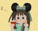 ゆるかわいい人物絵描きます ほっと癒される、手描きのあたたか似顔絵アイコン イメージ3