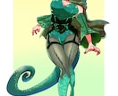 商用利用可】アイコンから立ち絵まで描きます １枚絵・サムネイル・キャラデザなどにも幅広く対応しています。 イメージ2