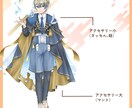 ご希望に合わせたキャラクターを制作します 配信ややその他用途でキャラクター立ち絵が必要な方へ イメージ4