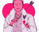 アイコンから歌ってみたやSDキャラまで描きます ダークゴシックサイケなイラスト！目を惹きやすいです！ イメージ3
