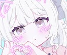ゆめかわ・やわらか塗りデフォルメアイコン制作します ふんわり雰囲気で可愛く描きます イメージ2