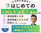 Instagram広告認定資格者が運用代行をします 【広告運用歴14年】現役マーケターがサポート イメージ1