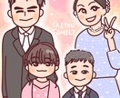 やさしい雰囲気の似顔絵を描きます 記念日やアイコンにおすすめです♪ イメージ3