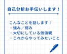 25卒向け｜自己分析お手伝いします 一人じゃやりきれない…。そんな方向け、自己分析を一緒に！ イメージ1
