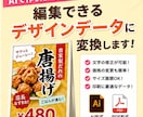 AI生成画像→実務POPへつくりなおします そのAI生成画像、印刷してそのまま使えますか？ イメージ1