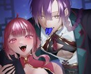最短3日でSNSで使えるアイコンを描きます かわいいからかっこいいまでおまかせください!! イメージ3