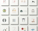 シンプルで温かみのある唯一無二のロゴデザインします 著作権譲渡・初回3案・ai納品　流行問わず長く愛されるロゴ イメージ7