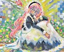 アイコンイラスト・ヘッダー制作します ノイジーで厚塗りの少女やケモノを鮮やかに描きます。 イメージ7