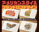 手描き風アメリカンスタイルなロゴデザインします アナログ感のある温かさで記憶に残るヴィジュアルをご提案 イメージ1