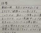 格安スピーディー☆心を込めて代筆します お礼状、ビジネス、ファンレターなんでも承ります◎ イメージ2