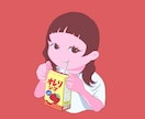 商用利用OK！ポップで可愛いイラスト描きます 様々な用途で使えるオリジナルイラストで差をつけたいあなたに！ イメージ1