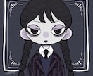 ダークポップでキュートな可愛いアイコンお描きします 個性◎ポップで可愛いダークなアイコンです イメージ1