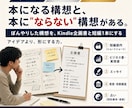 頭の中の構想をKindle企画書に仕上げます 100冊超の編集者が構想メモを企画書と短編に仕上げます イメージ1