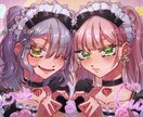 イラスト制作いたします アイコン、サムネイラスト、ブログのヘッダー、キャラ立ち絵など イメージ3