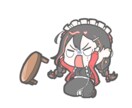 パステルなミニキャラます ふわっと可愛いSDイラストやLINEスタンプ向け！ イメージ3