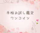 あなたの手相から'隠れた魅力'お伝えします ワンコイン手のひらからわかるあなたの魅力 イメージ1