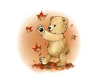 テディベアや動物を絵本のようなタッチで描きます 絵本やポスター・思い出の洋服などを暖もりタッチで描きます イメージ8