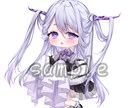 人物イラスト制作✧一枚絵や立ち絵など承ります 商用OK！可愛い・綺麗系の女の子を得意としております！ イメージ5