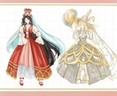 一枚絵、立ち絵イラスト描きます グッズ、趣味鑑賞、VTuber制作などにも イメージ3