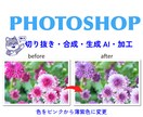 大切な写真を加工＆合成致します お気に入りの写真をAIなどを活用して加工いたします イメージ1