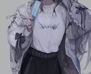 イラスト(一枚絵、立ち絵、アイコンなど)描きます 透明感のある女の子や男の子のイラストが必要な方へ イメージ4