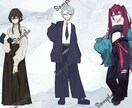TRPGに使える！立ち絵のイラストを作成します デフォルトで表情差分付き！ご希望に合わせて作成します！ イメージ3