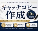 公募入選歴あり　キャッチコピー10案提示いたします 心を掴むコピーを作成します！販売促進にも！ イメージ1