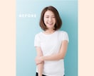 人物写真を綺麗に・可愛く修正レタッチいたします 【プロ品質】最高に輝く「自分」へ。自然で美しい写真レタッチ イメージ8
