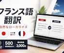 フランス語翻訳｜自然なローカライズします 成果につながる、自然で伝わるフランス語翻訳。 イメージ1