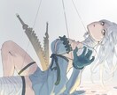 アイコンや一枚絵◎華のあるイラストをお描きします YouTube・同人作品・PBW・うちの子など　商用利用OK イメージ7