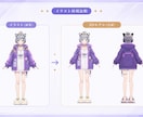 期間限定！3割引の特別価格で制作します 修正無制限！Warudo・VRChat無料対応！初心者も安心 イメージ5