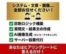 先着5名！全部込み2万！丸投げ診断ツール作ります 5万円の内容をモニター価格で。画像・文章・設定まで完結。 イメージ2