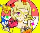 配信者おすすめデフォルメスタンプを描きます 彩度の高いイラストが好きな人大歓迎最大8点まで依頼可能 イメージ2