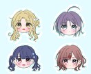 おまかせアイコン描きます 女の子が得意です❣️SNSアイコンにいかがですか？ イメージ3