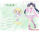 Live2Dモデリングします VTuber・配信や動画向けモデルの作成 イメージ3