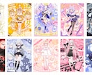 Vtuber様立ち絵公開画像制作いたします キャラクターにあった宣伝画像制作いたします！ イメージ1