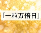 一粒万倍日のみ特別セッションします 4月20日、23日限定サービスです。受付前日まで イメージ1