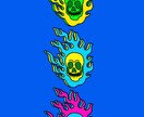 ストリート風のワンポイントイラストを描きます ストリート風のイラストで個性を出そう！ イメージ1