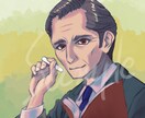 商用OK★深みのある、大人のアイコン描きます 似顔絵・創作どちらも可！表情差分も承ります♪ イメージ1