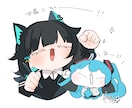 きらきらかわいいデフォルメを描きます 商用利用OK！ゆるくてかわいいデフォルメを描きます！ イメージ2