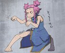 キャライラストやSNSのアイコン等作成します 少年誌っぽい可愛いさのある絵が得意です イメージ3