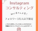 スモールアカウント専門でインスタコンサルをします 実績ありのコンサルタントが今後何をしたら良いかお伝えします イメージ1