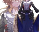 TRPG/VTuber/立ち絵をお描きします あなただけのカッコいいキャラクター立ち絵を描きます。 イメージ5