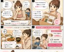 4コマ漫画15本作ります PR・広告・教育系歓迎！構成からOK イメージ3