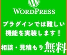 WordPressで独自機能を実装いたします プラグインでは難しい機能の実装・サイト独自のカスタマイズ イメージ1