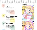 商用利用可！立ち絵、一枚絵等イラスト描きます かわいい・かっこいいイラスト描かせてください！ イメージ4
