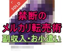 副業向け！禁断のメルカリ転売術を暴露します 性別もセンスも関係なく実践可能な「メンズ古着」転売マニュアル イメージ1