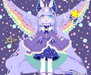 表情差分5種込ゲーム・配信用のドット絵制作ます TRPG自作ゲームアイコン配信スタンプに使える全身ドット絵 イメージ8