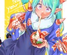 イラストお作りします 挿絵、表紙イラストetc…用途にあわせて対応致します！ イメージ4