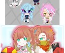 1枚絵～立ち絵まで貴方のイラストを制作します SNSで目を惹く可愛い×少し狂気のあるイラストをお届けします イメージ5